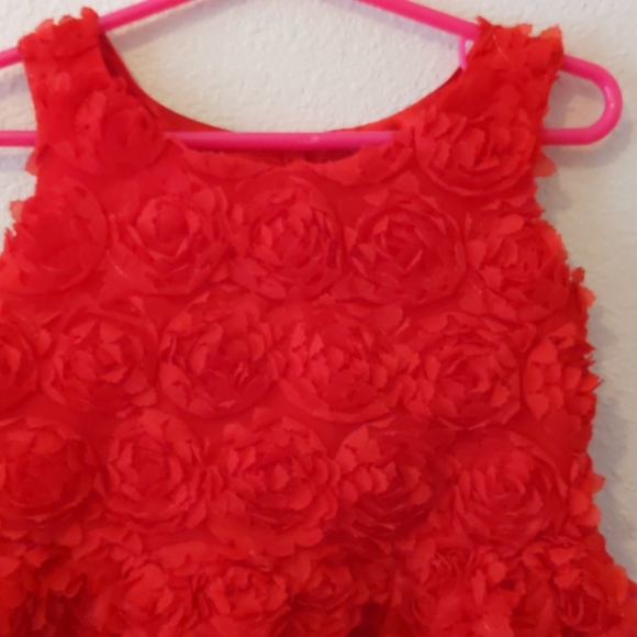 Little sweetie red party dress - Picture 2 of 4